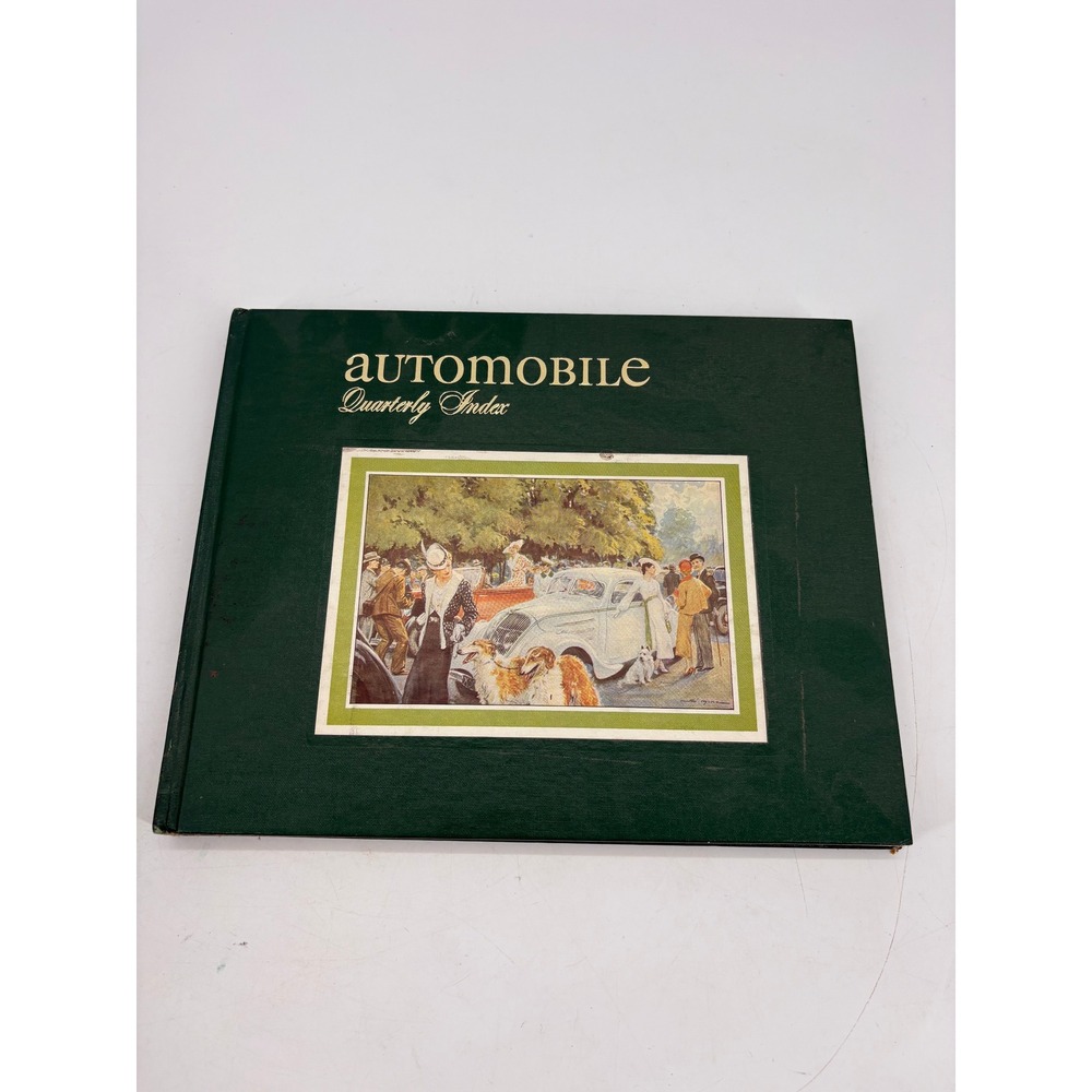 Automobile Quarterly Index Hardcover 1966-1970 Limited Edition Reference Book